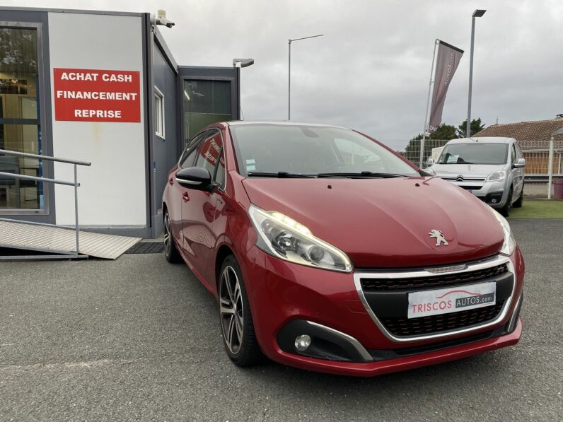 PEUGEOT 208 1.2 PURETECH 110CH GT LINE S&S 5P