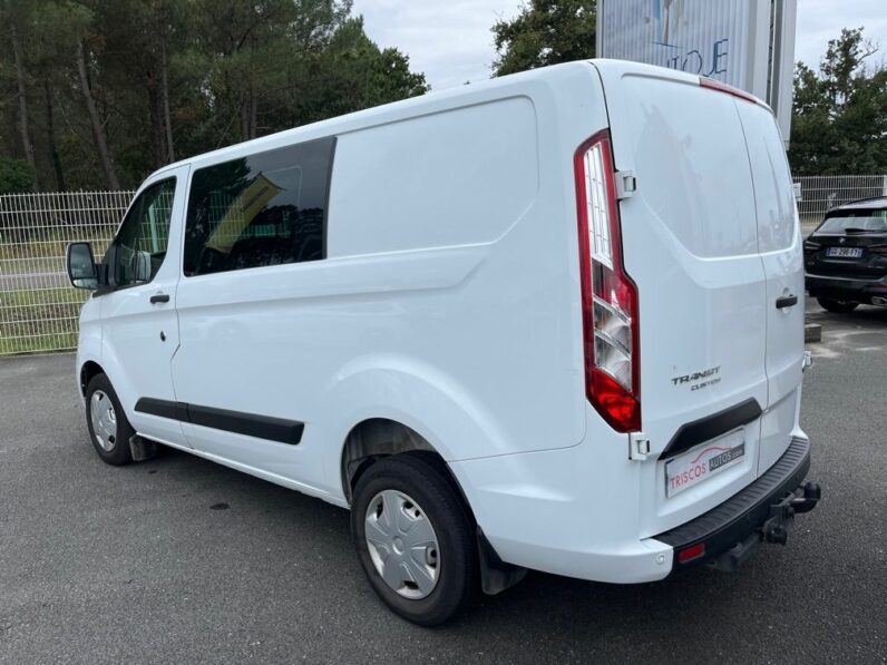 FORD TRANSIT CUSTOM FG 300 L1H1 2.0 ECOBLUE 105 CABINE APPROFONDIE TREND BUSINESS